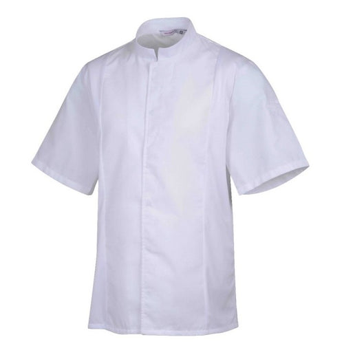 Veste Siaka manches courtes blanche