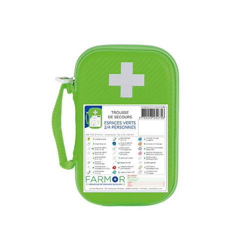 Trousse de secours espaces verts 2 à 4 personnes