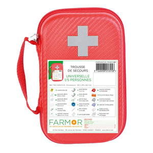 Trousse de secours universelle 1 à 5 personnes
