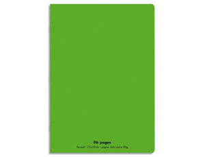 Cahier Cambridge Vert 24x32 cm – 96 Pages Seyès
