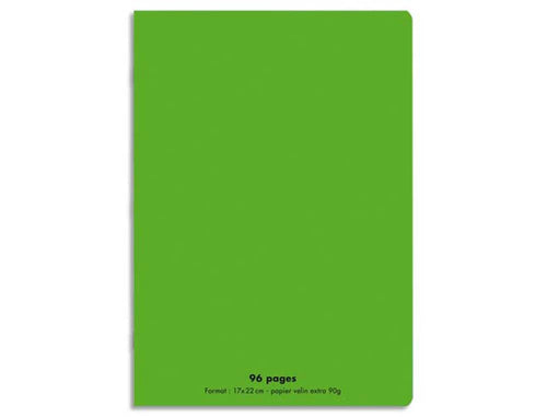 Cahier Cambridge Vert 24x32 cm – 96 Pages Seyès