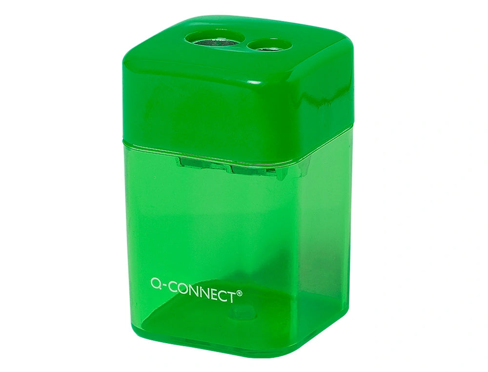 Taille-crayon Q-Connect 2 Usages avec Réservoir