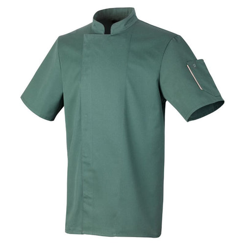 Veste NERO manches courtes vert sauge